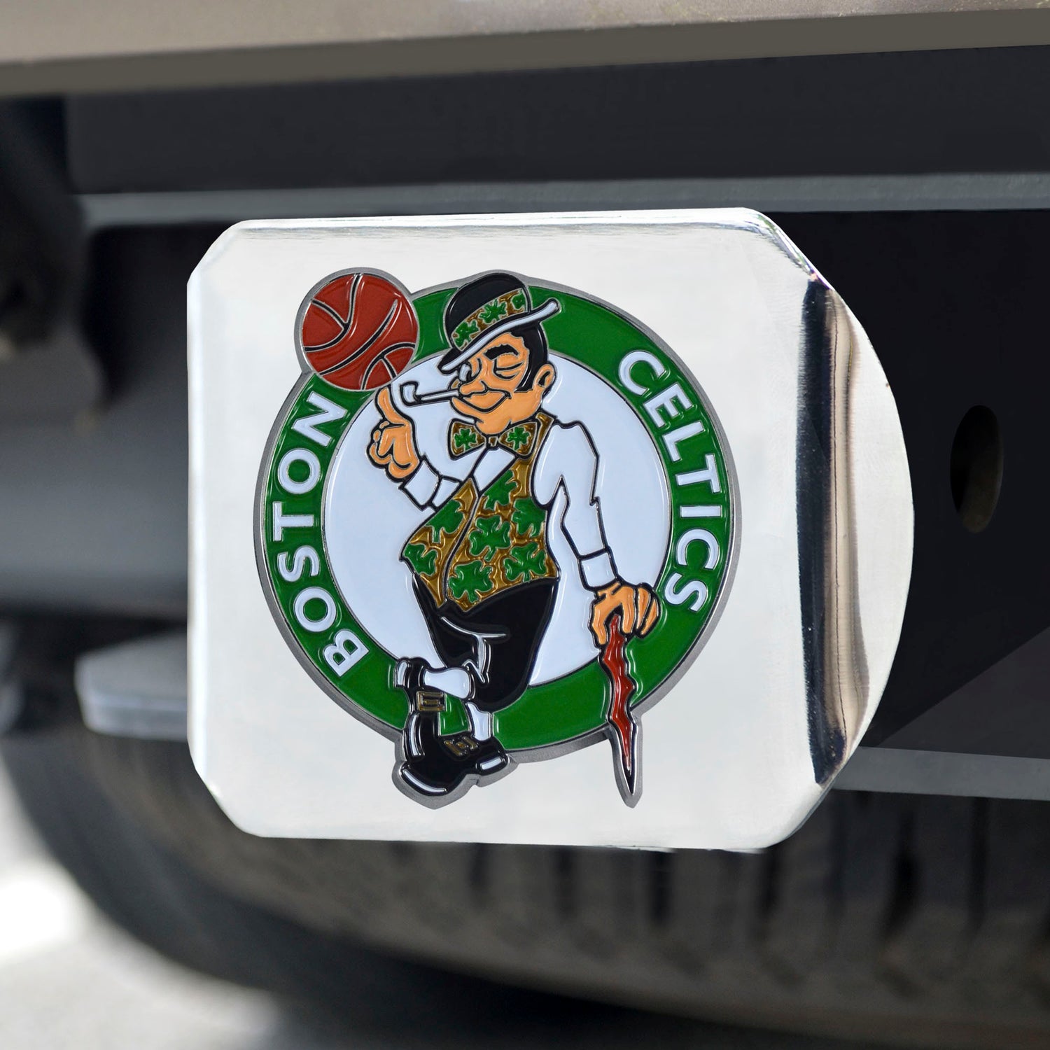 Fanmats Boston Celtics Hitch Cover