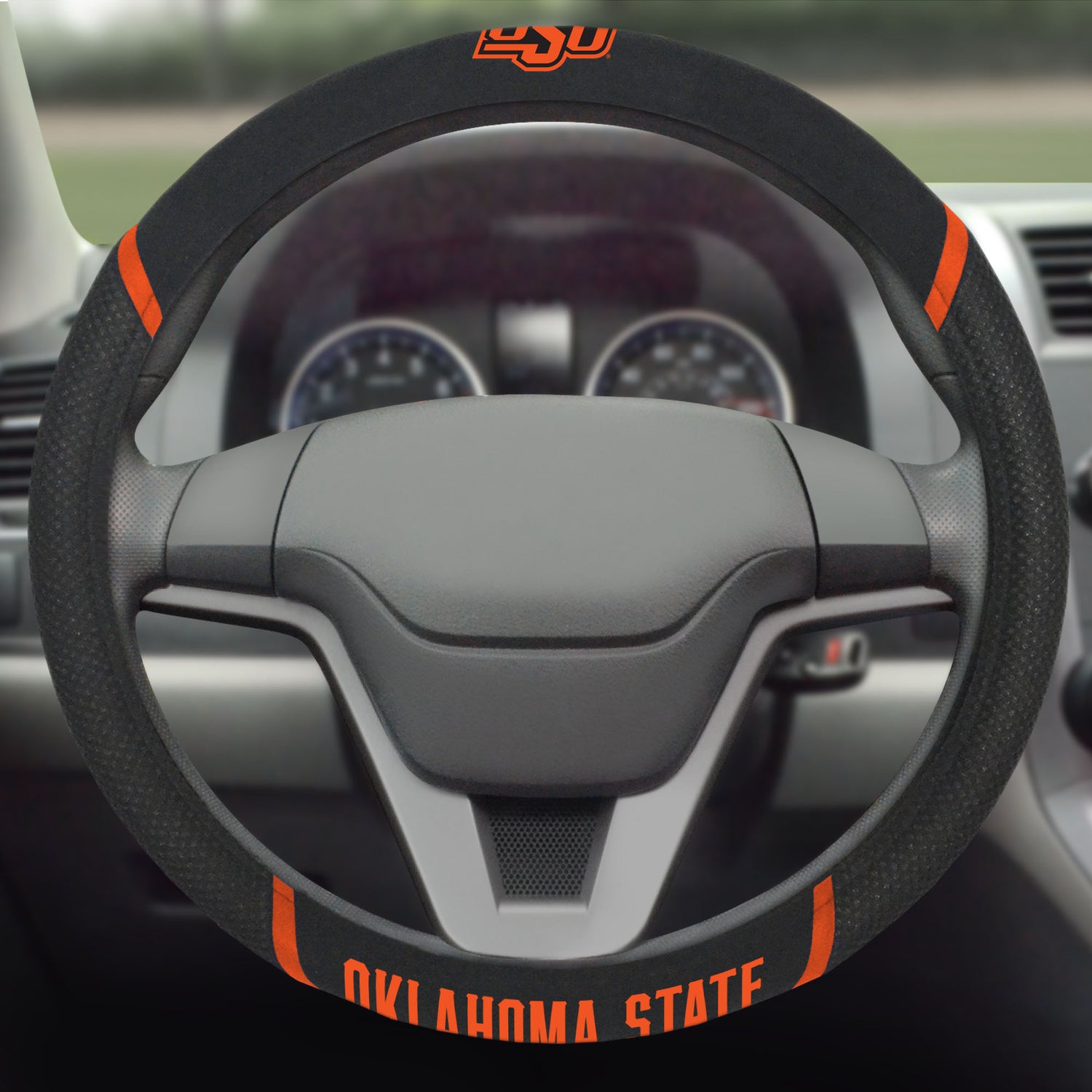 Fanmats Oklahoma State Cowboys Steering Wheel Cover Fanmats