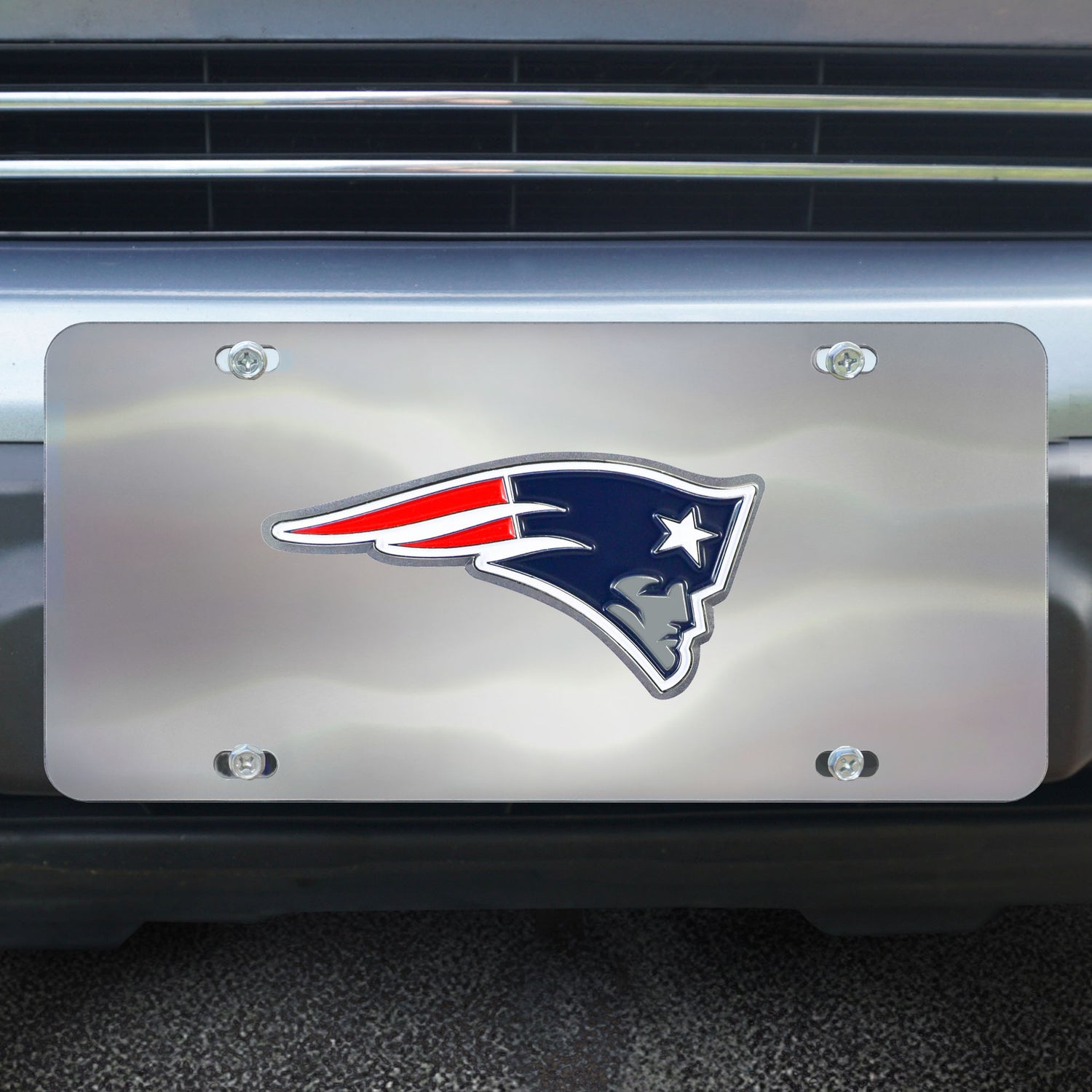 Fanmats New England Patriots Diecast License Plate