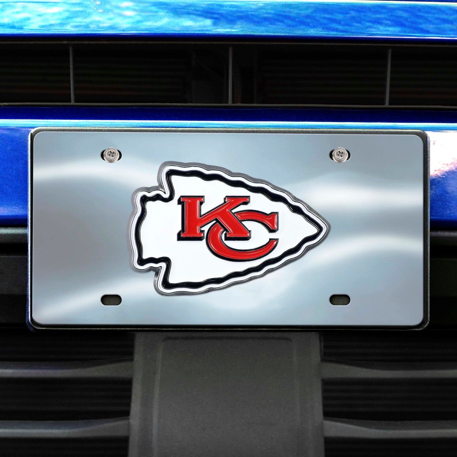 Fanmats Kansas City Chiefs Diecast License Plate