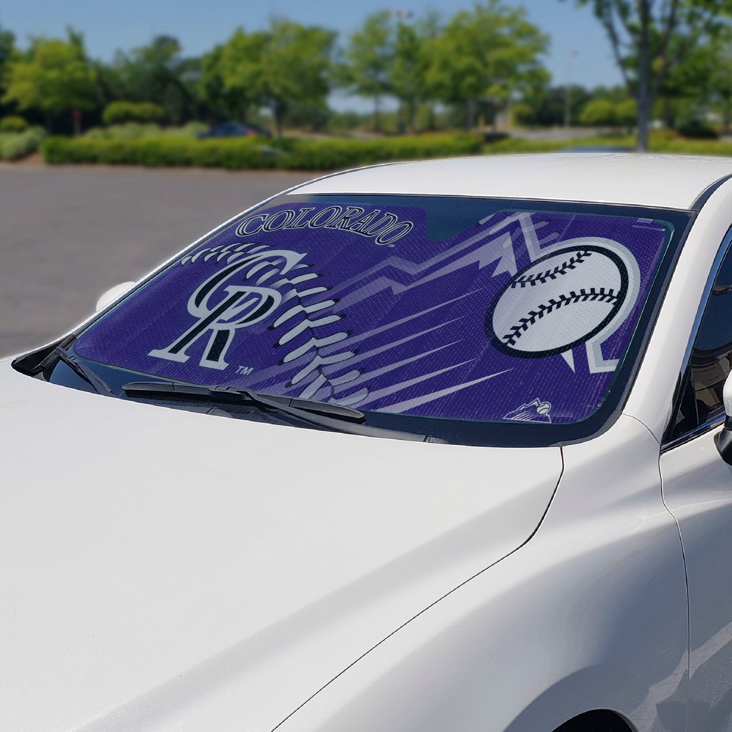 Fanmats Colorado Rockies Auto Shade Fanmats