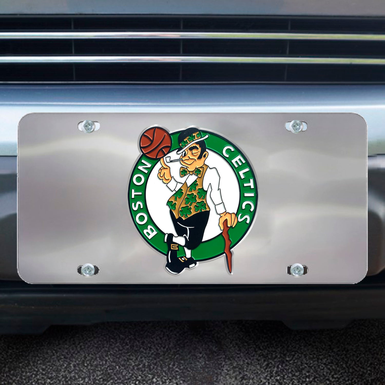 Fanmats Boston Celtics Dietcast License Plate