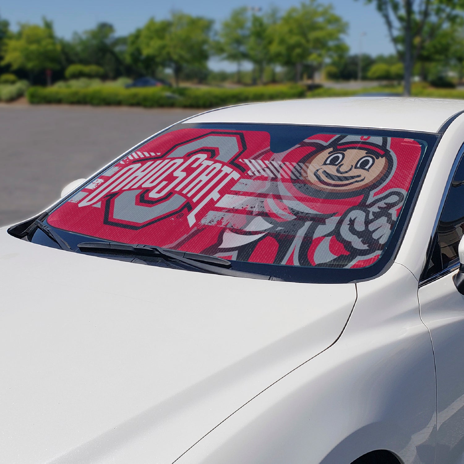 Fanmats Ohio State Buckeyes Auto Shade