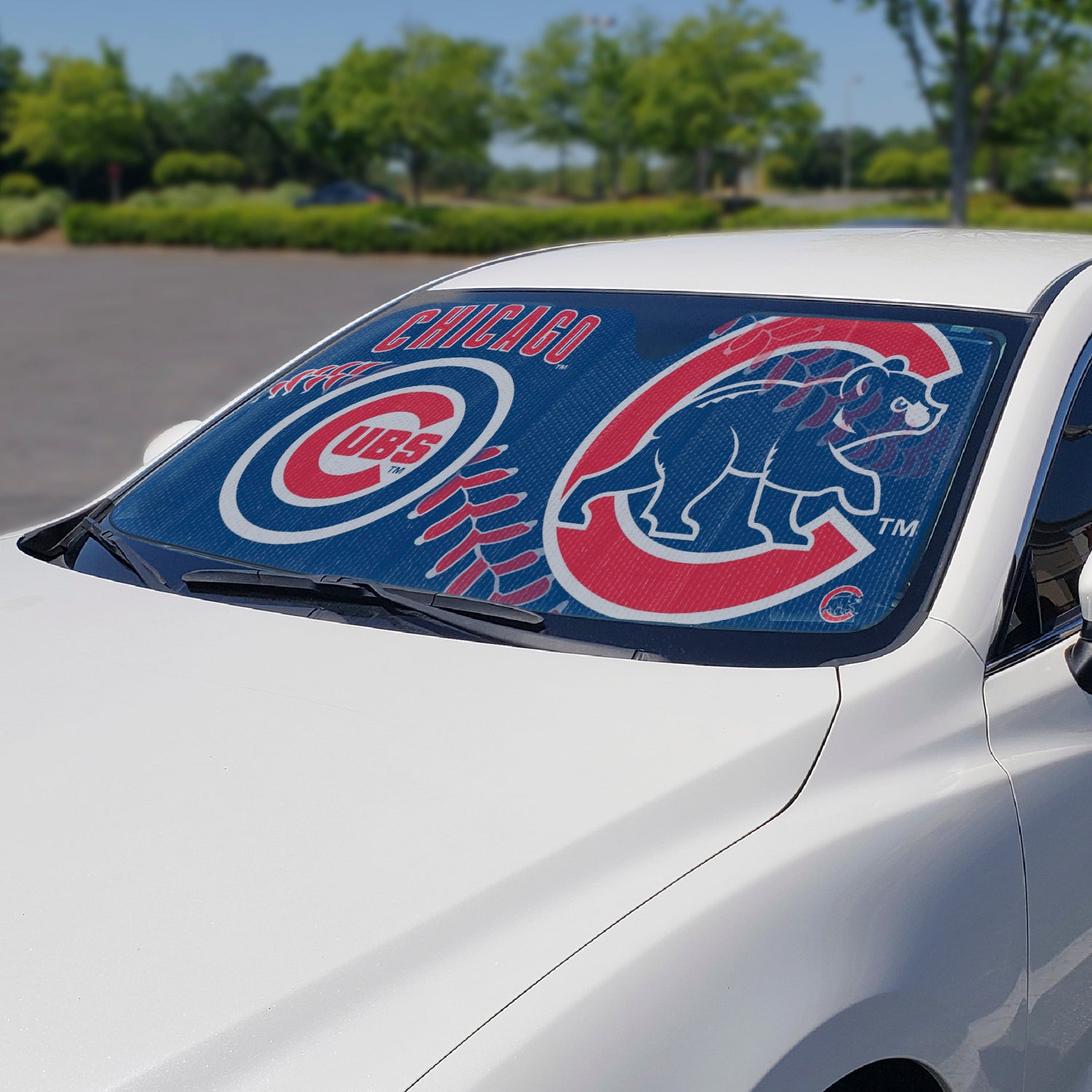 Fanmats Chicago Cubs Auto Shade