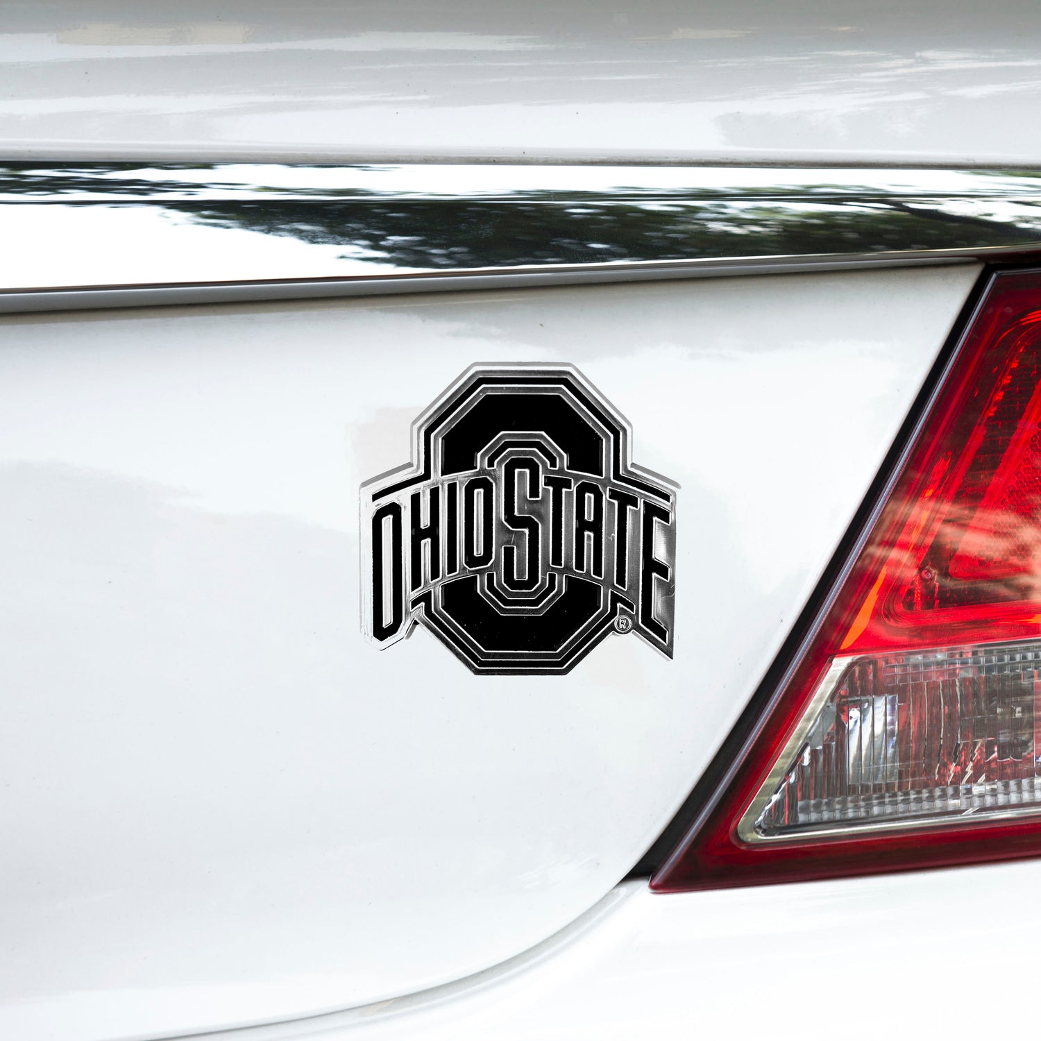 Fanmats Ohio State Buckeyes Molded Chrome Emblem