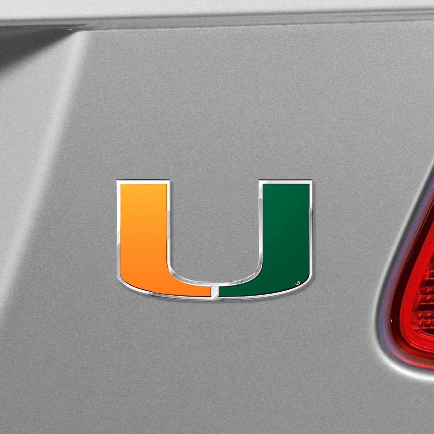 Fanmats Miami Hurricanes Embossed Color Emblem Fanmats