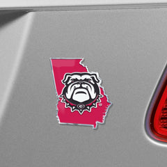 Fanmats Georgia Bulldogs Team State Embossed Emblem Fanmats