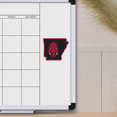 Fanmats Arkansas Razorbacks State Shape Decal Fanmats