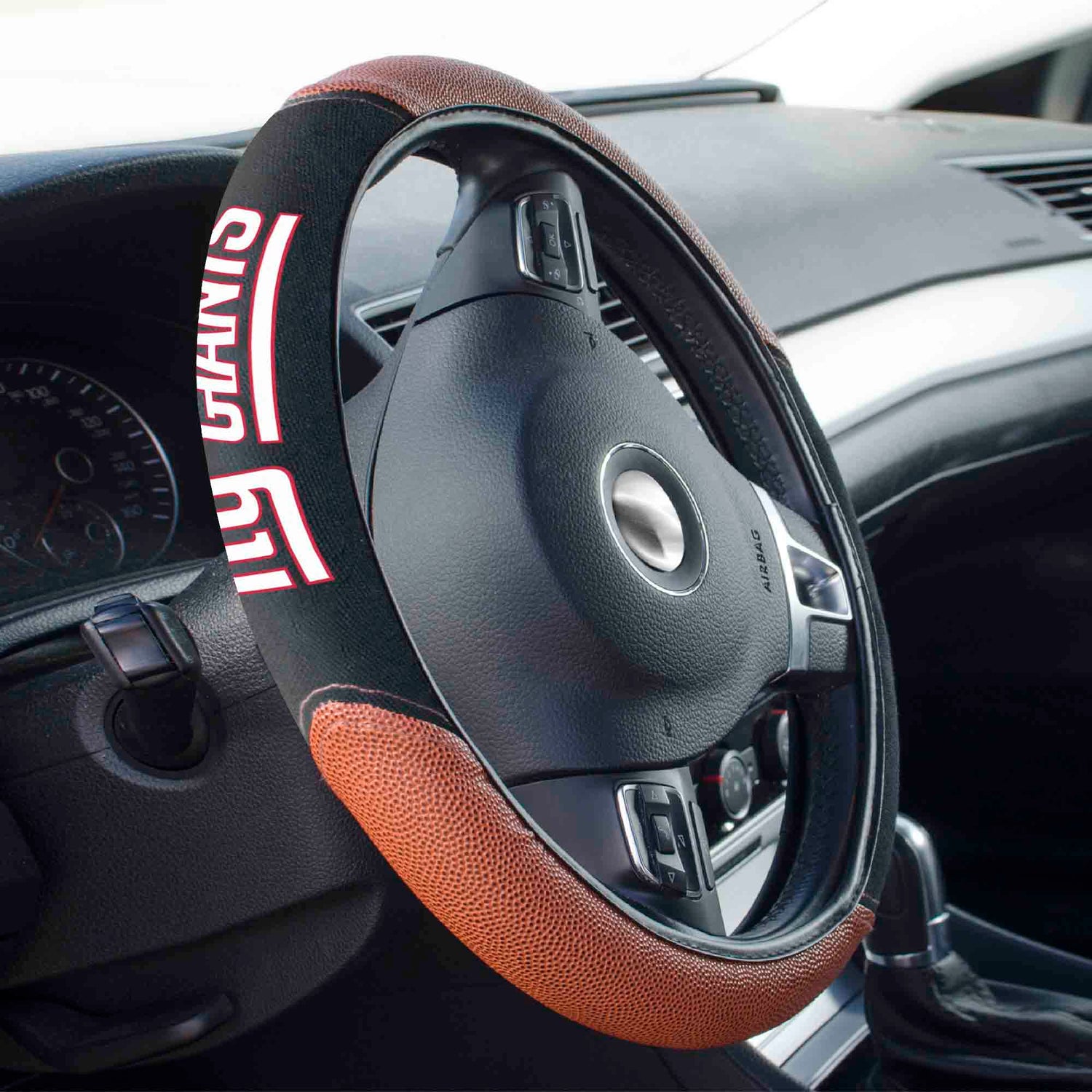 Fanmats New York Giants Sports Grip Steering Wheel Cover Fanmats