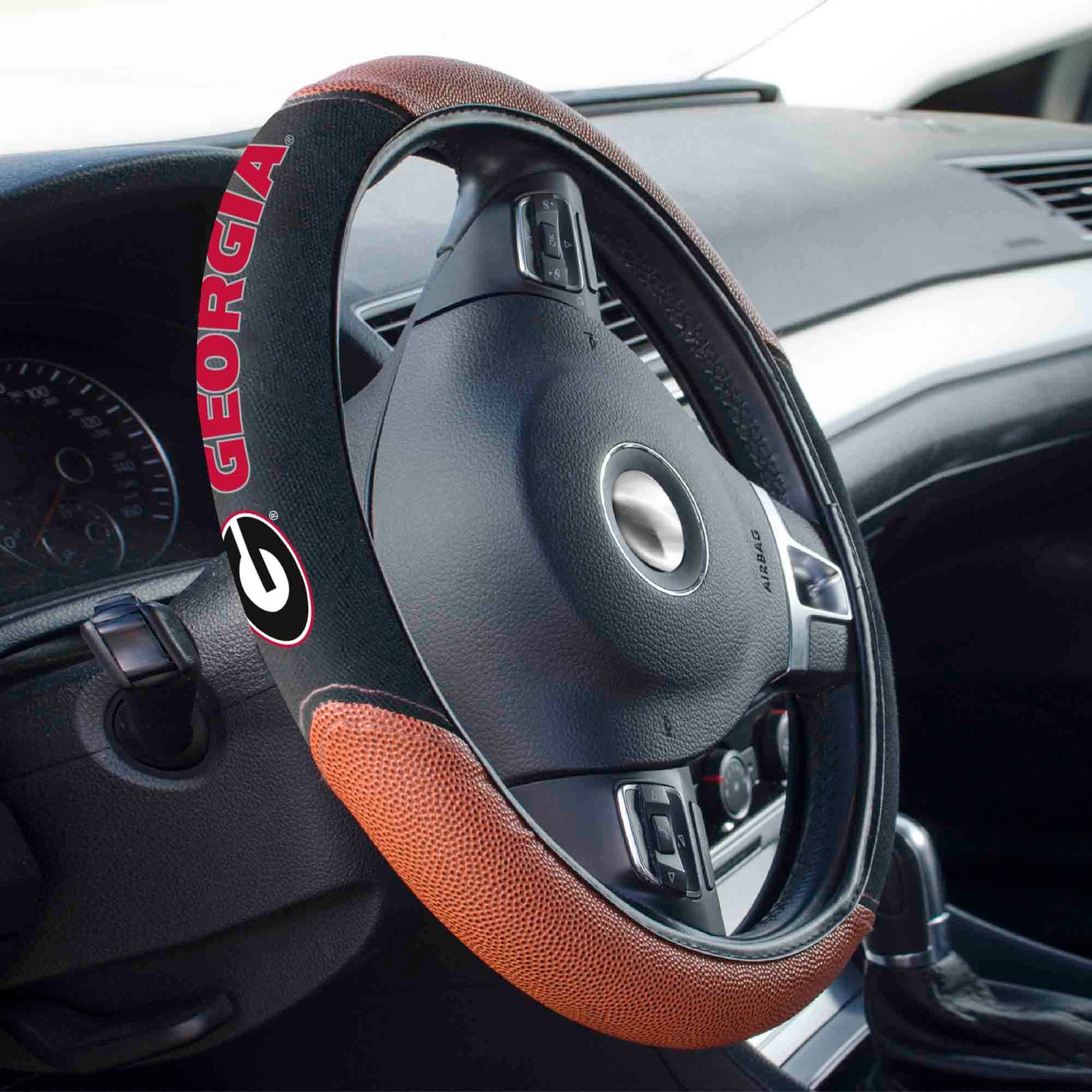 Fanmats Georgia Bulldogs Sports Grip Steering Wheel Cover