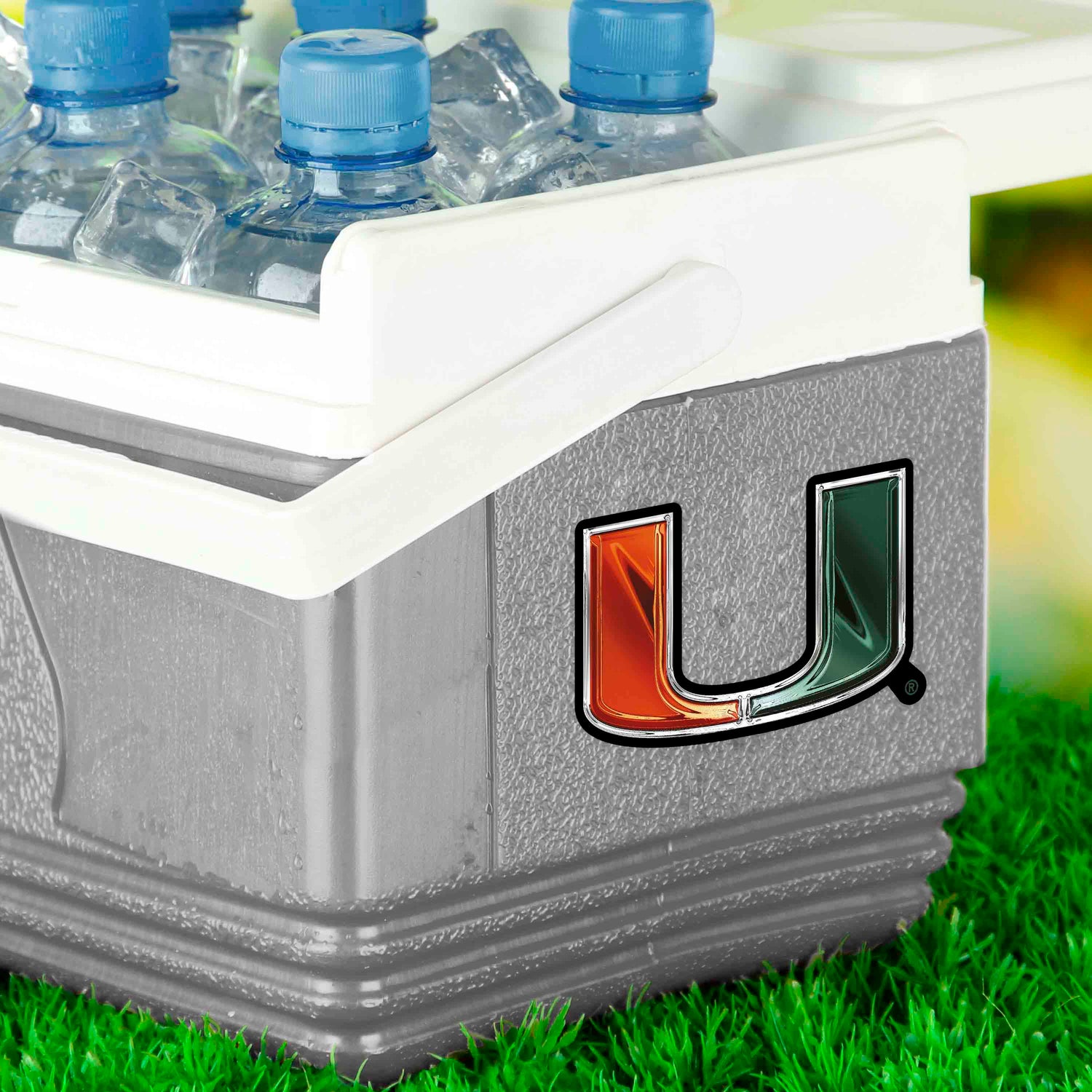 Fanmats Miami Hurricanes 3D Decal Fanmats