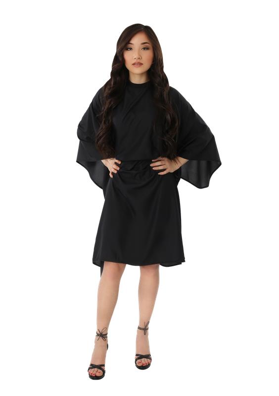 StyleTek Luxury Cape - Black