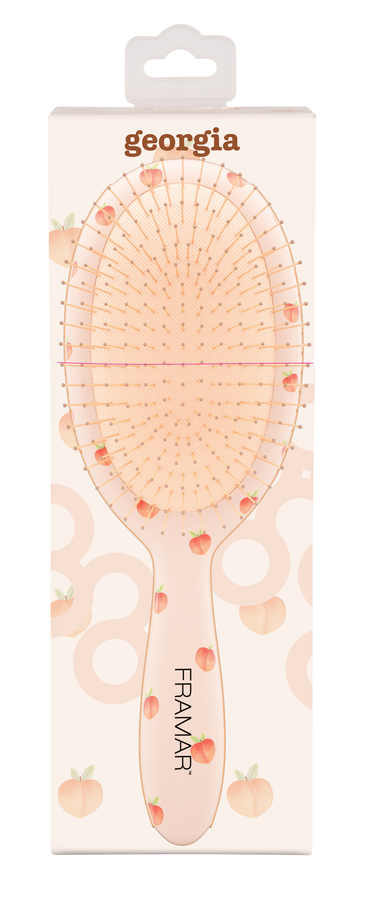 Framar Peach Please Detangle Brush - Georgia