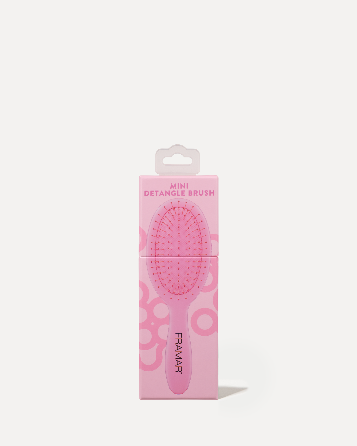 Framar Mini Detangle Brush - Pink
