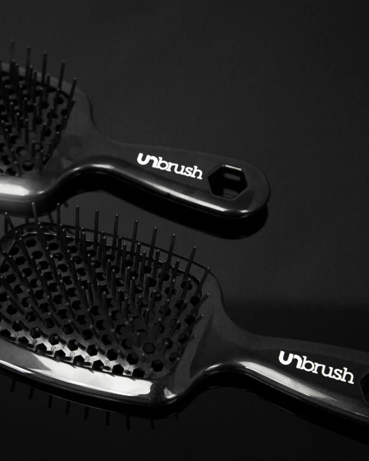 UNbrush Detangling Regular Hair Brush - Midnight
