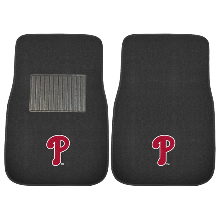 Fanmats Philadelphia Phillies Embroidered Car Mat Set