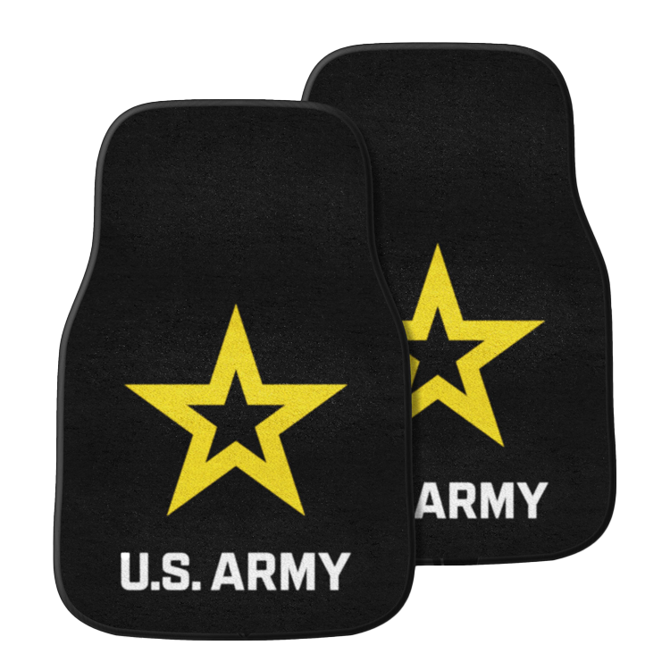 Fanmats U.S. Army 2-pc Carpet Car Mat Set