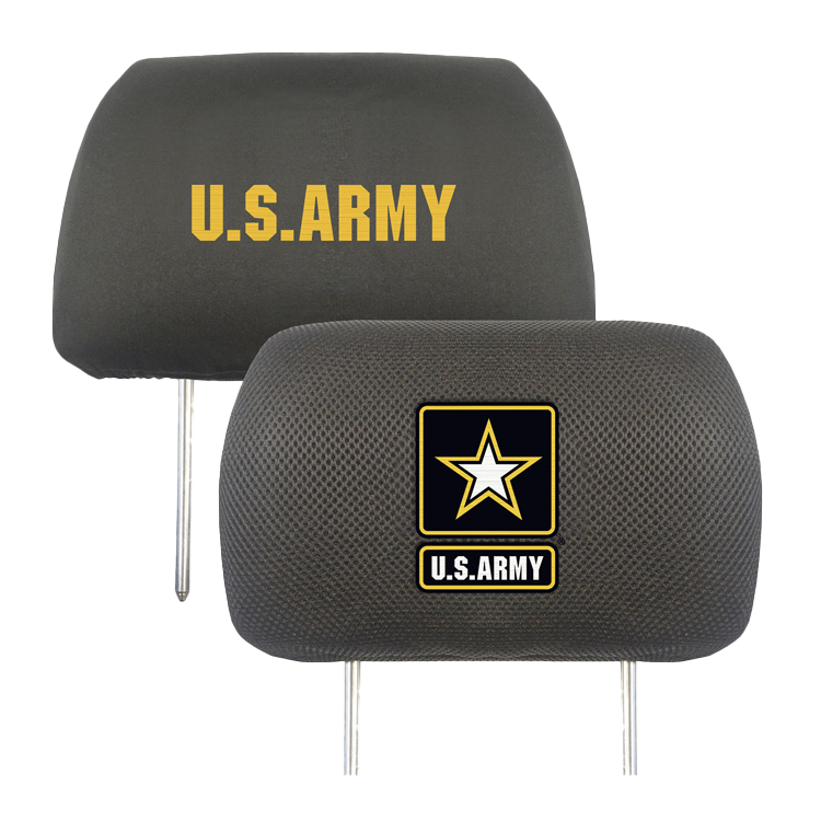 Fanmats U.S. Army Headrest Cover Set2PC