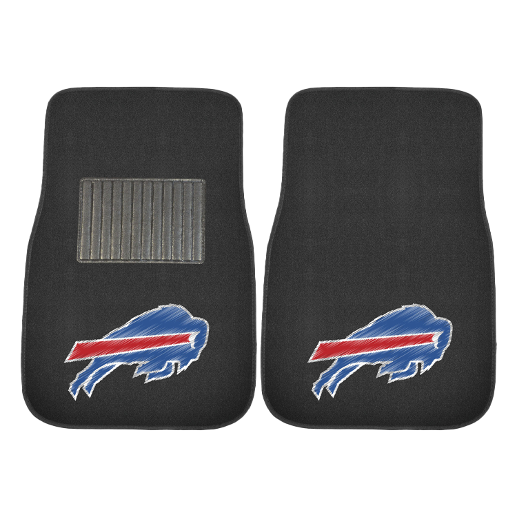 Fanmats Buffalo Bills Embroidered Car Mat Set