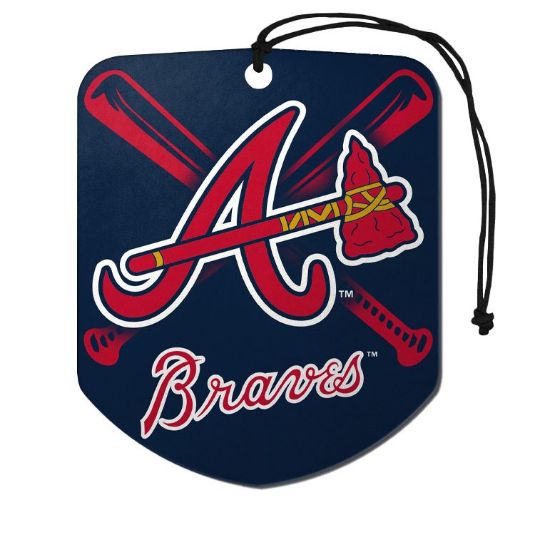 Fanmats Atlanta Braves Air Freshener 2pk