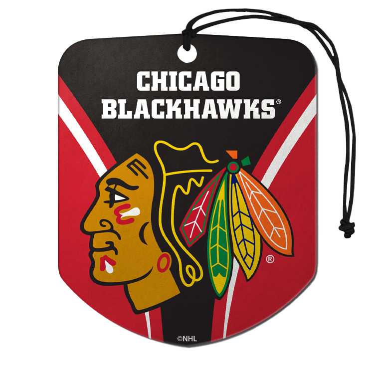 Fanmats Chicago Blackhawks Air Freshener 2pk