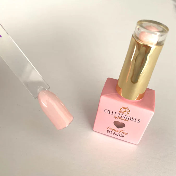 Glitterbels Hema Free Gel Polish French Pink Opal 0.27 fl oz