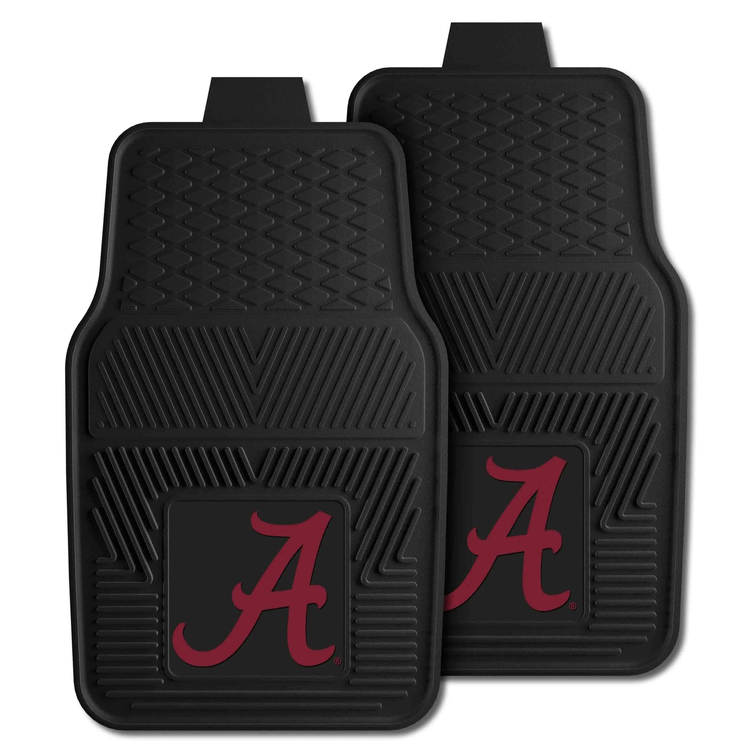 Fanmats Alabama Crimson Tide 2pc Vinyl Car Mat Set Fanmats