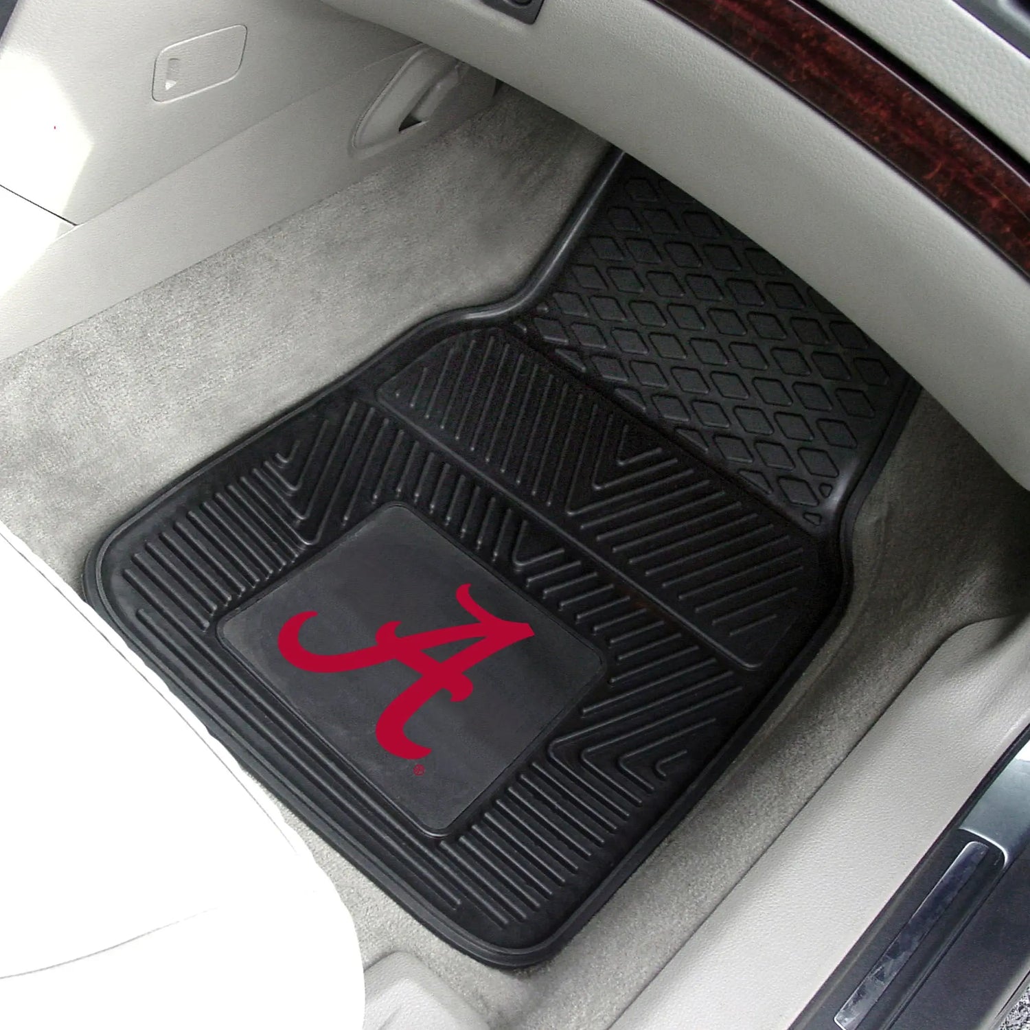 Fanmats Alabama Crimson Tide 2pc Vinyl Car Mat Set Fanmats