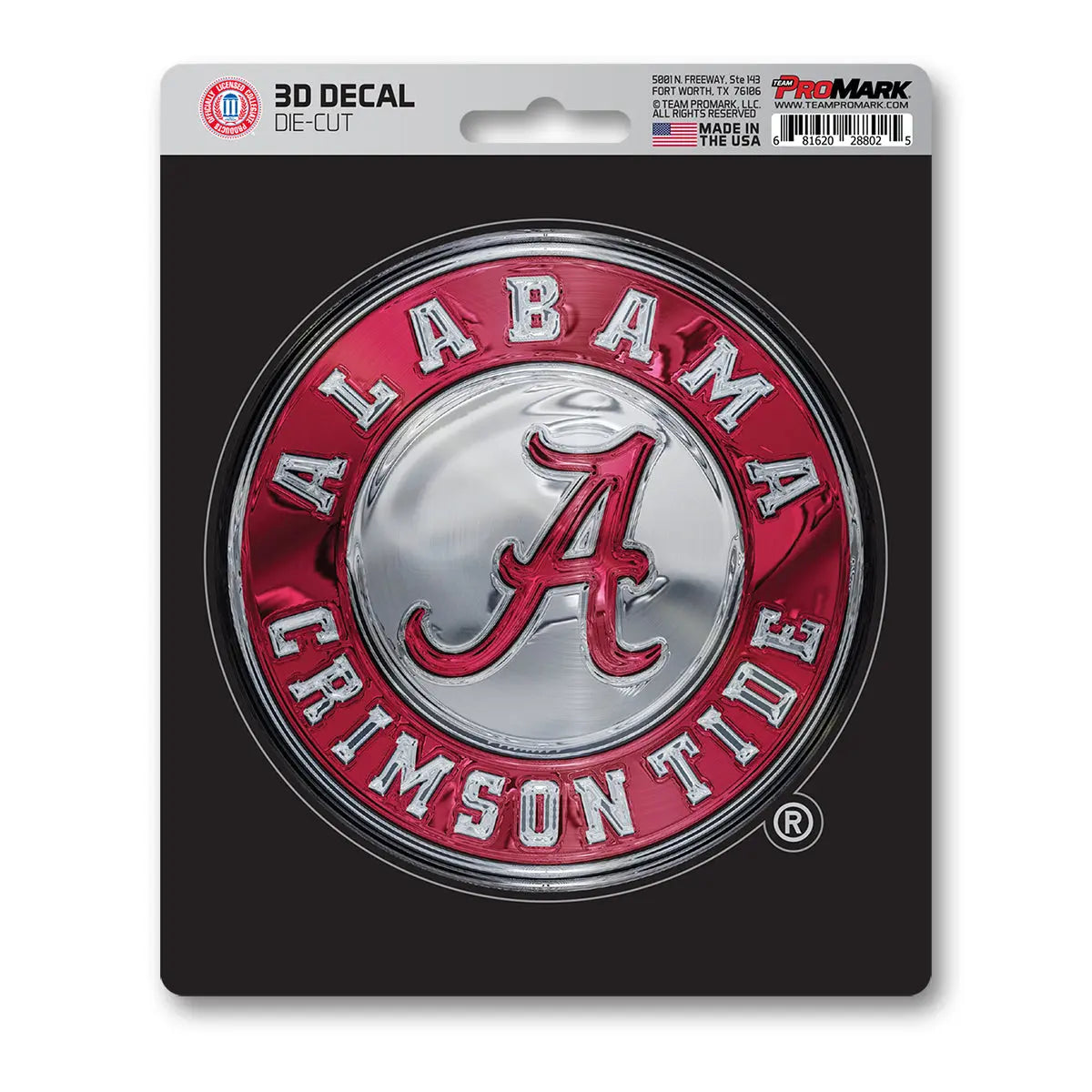 Fanmats Alabama Crimson Tide 3D Decal Fanmats