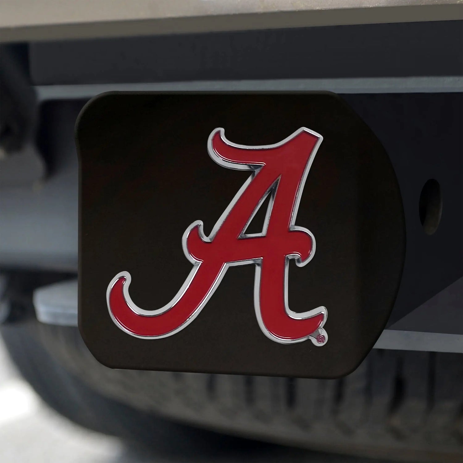 Fanmats Alabama Crimson Tide Color Hitch Cover - Black - PinkPro Beauty Supply