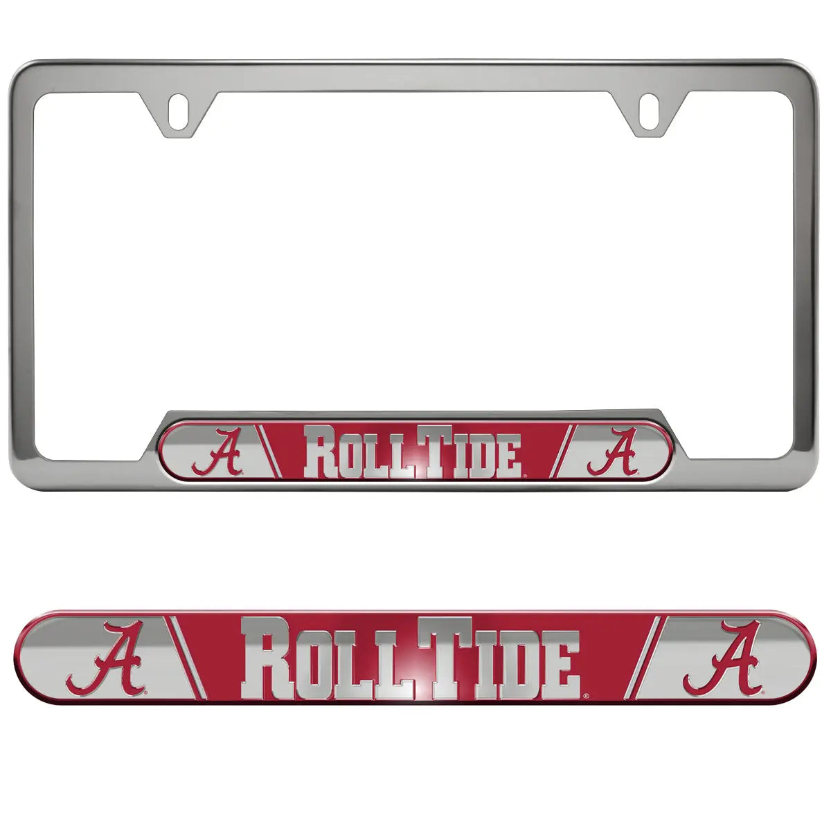 Fanmats Alabama Crimson Tide Embossed License Plate Frame - PinkPro Beauty Supply