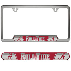 Fanmats Alabama Crimson Tide Embossed License Plate Frame - PinkPro Beauty Supply