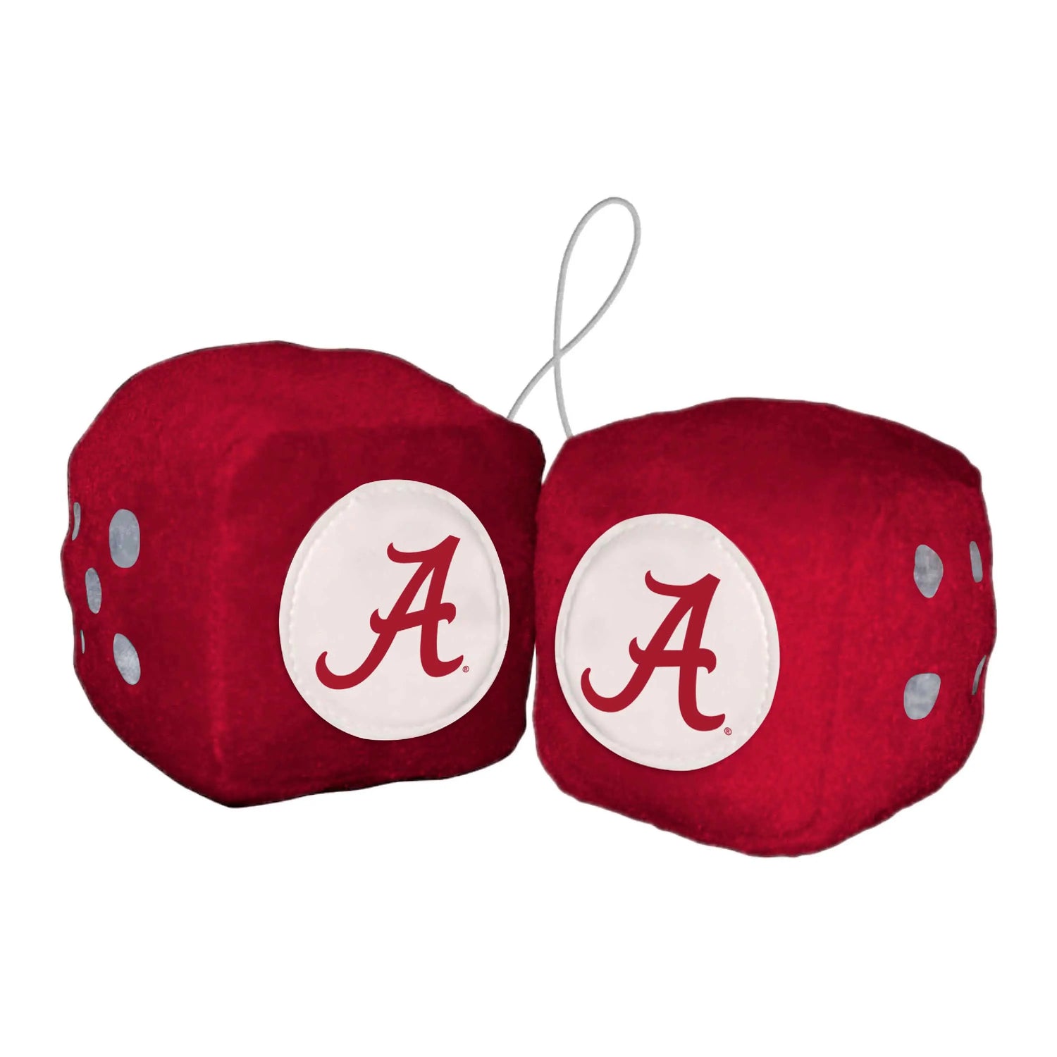 Fanmats Alabama Crimson Tide Fuzzy Dice Fanmats