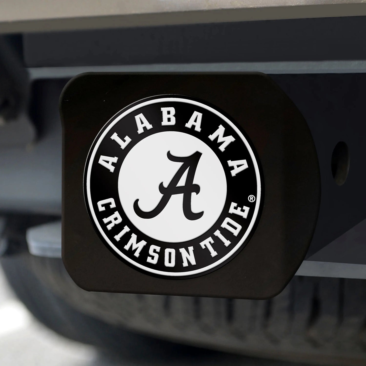 Fanmats Alabama Crimson Tide Hitch Cover - Black Fanmats