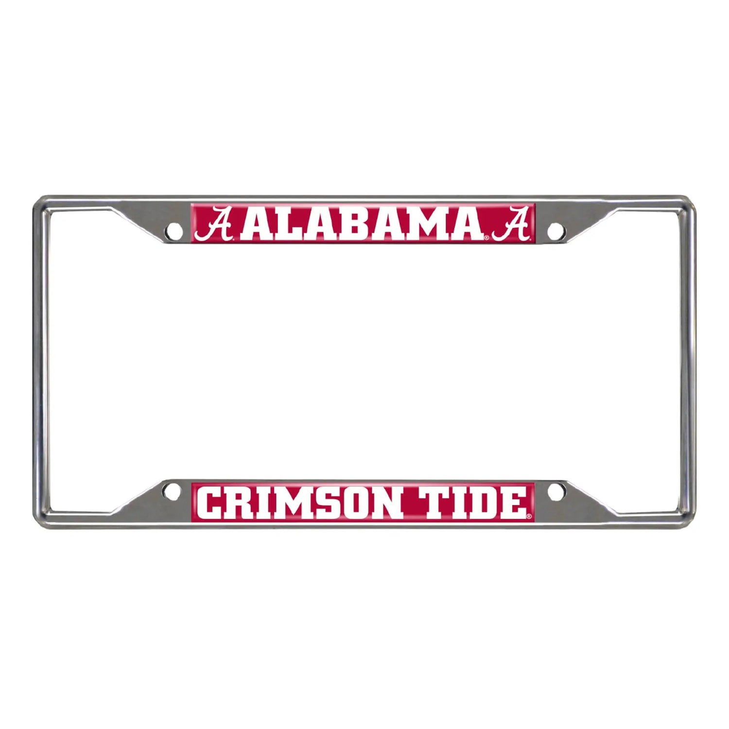 Fanmats Alabama Crimson Tide License Plate Frame - PinkPro Beauty Supply