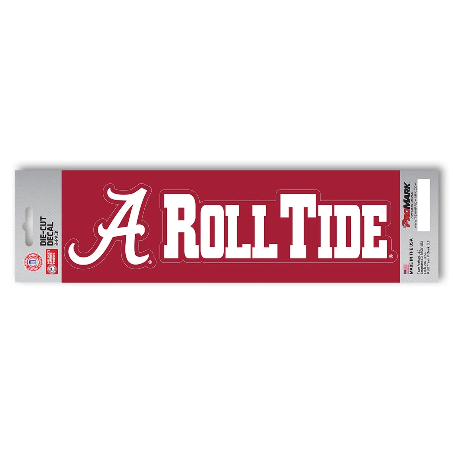 Fanmats Alabama Crimson Tide Team Slogan Decal Fanmats