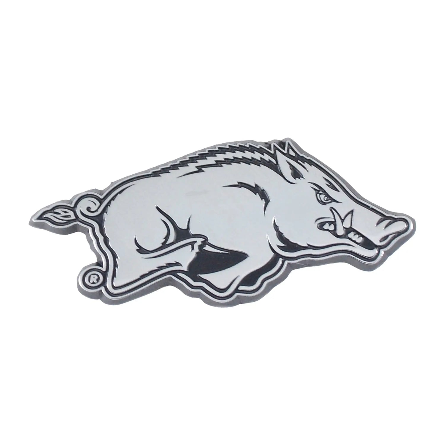 Fanmats Arkansas Razorbacks Chrome Emblem - PinkPro Beauty Supply