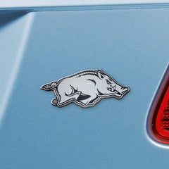 Fanmats Arkansas Razorbacks Chrome Emblem - PinkPro Beauty Supply