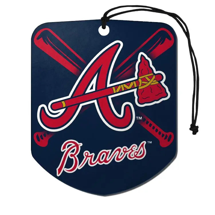 Fanmats Atlanta Braves Air Freshener 2pk Fanmats