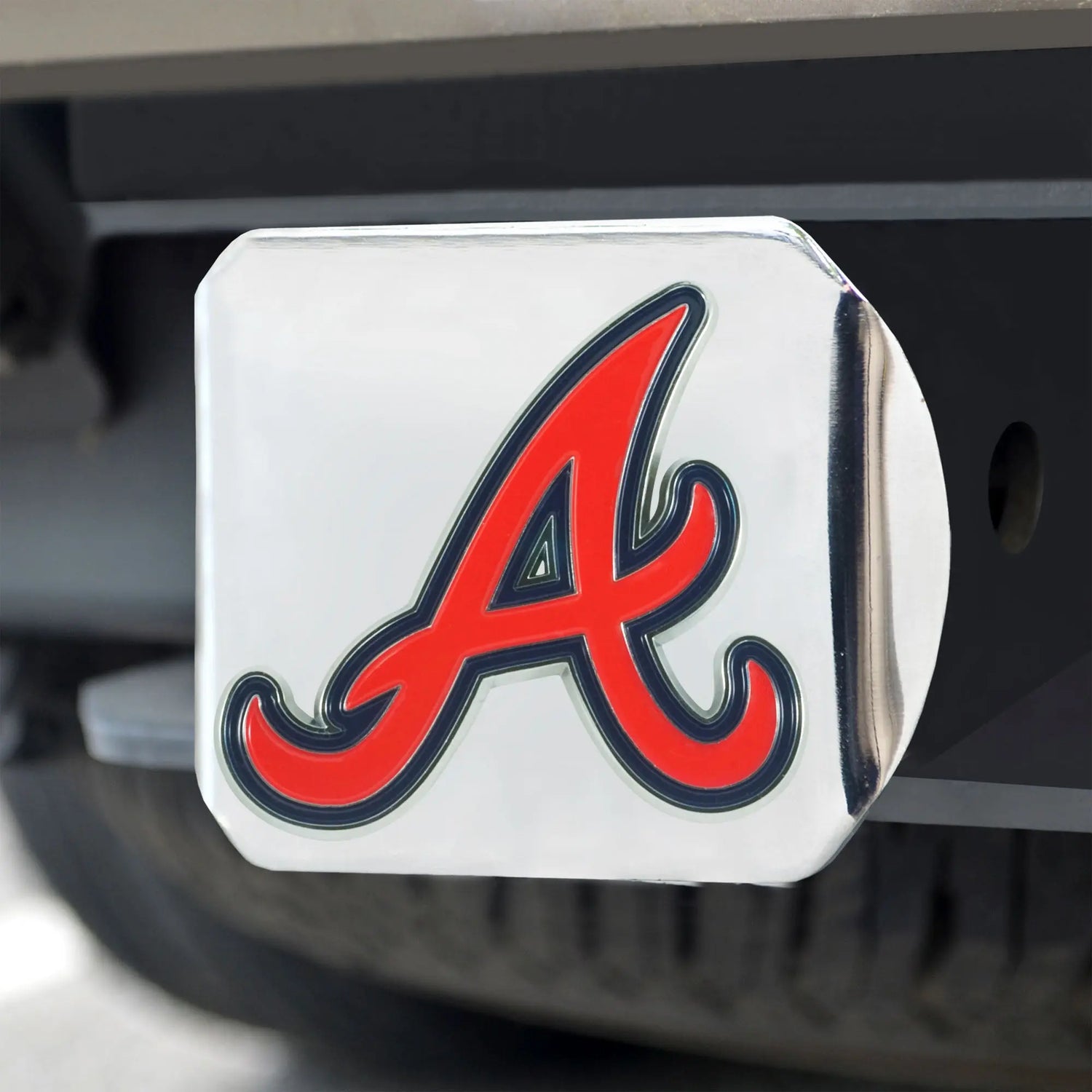 Fanmats Atlanta Braves Hitch Cover - PinkPro Beauty Supply