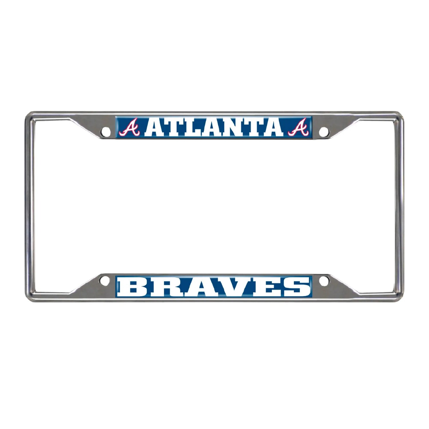 Fanmats Atlanta Braves License Plate Frame Fanmats