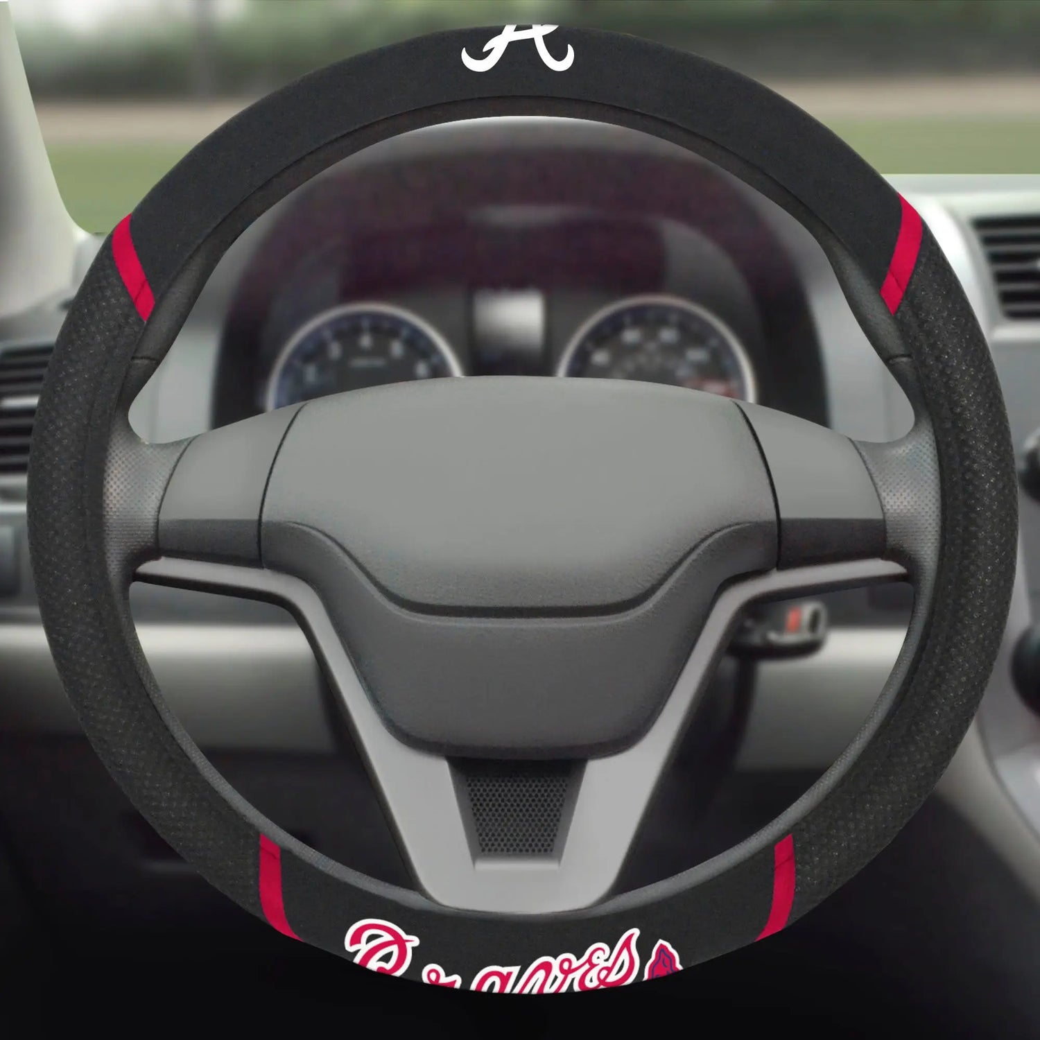 Fanmats Atlanta Braves Steering Wheel Cover - PinkPro Beauty Supply