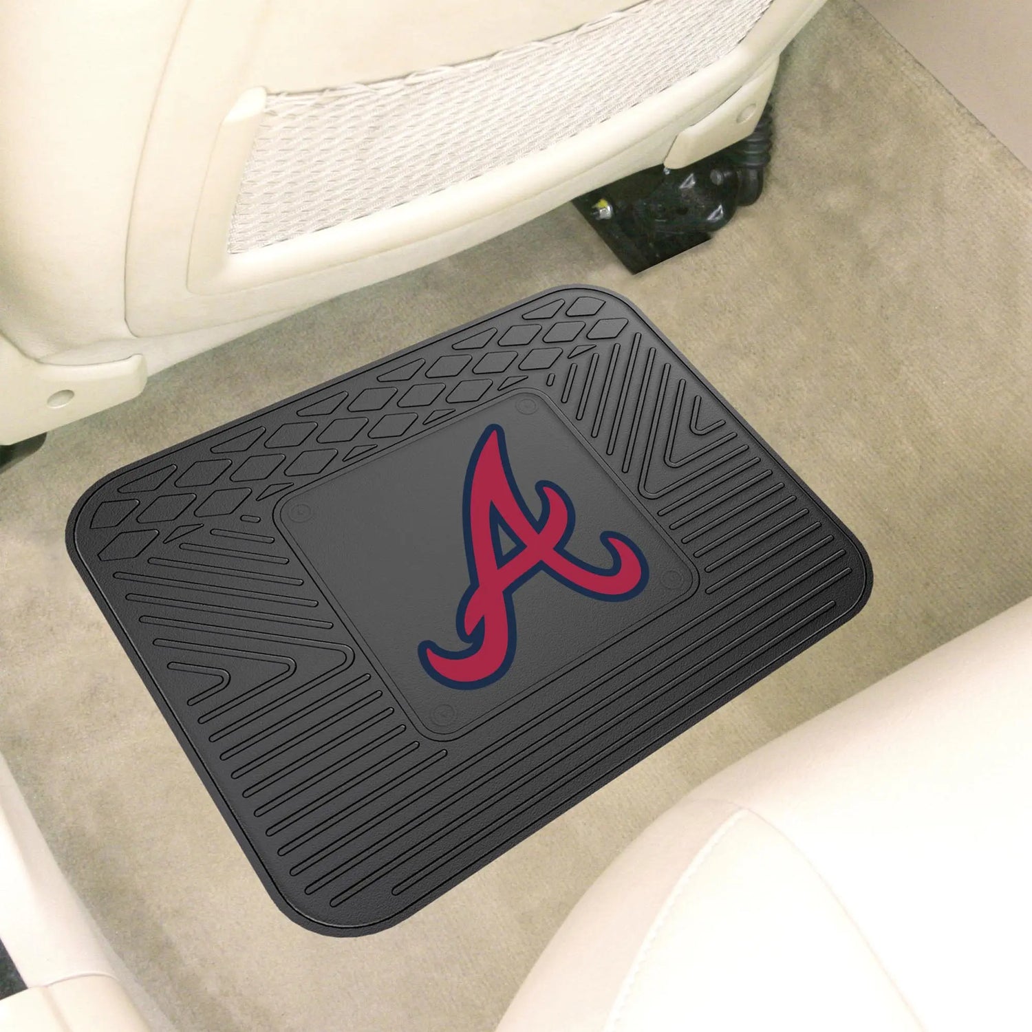 Fanmats Atlanta Braves Utility Mat - PinkPro Beauty Supply