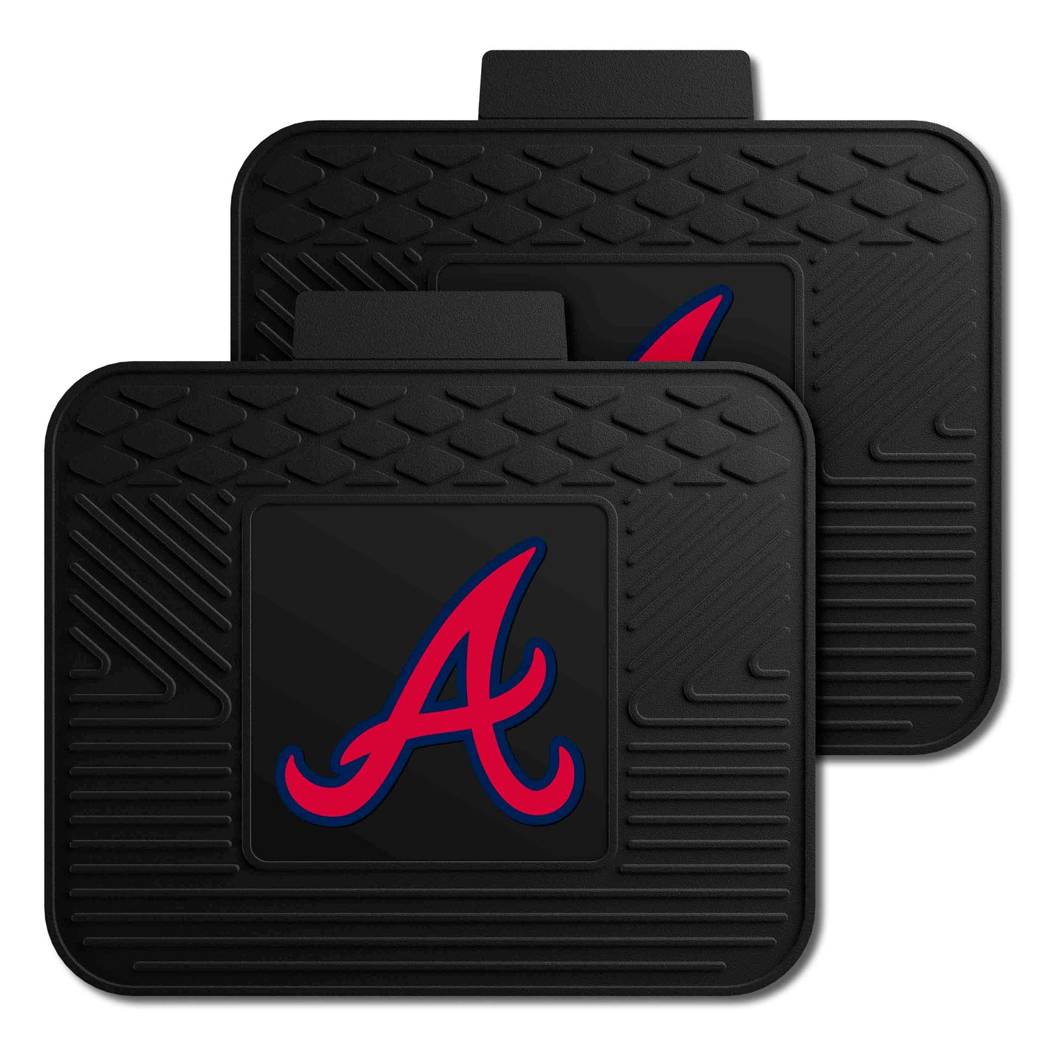 Fanmats Atlanta Braves Utility Mat Set - PinkPro Beauty Supply