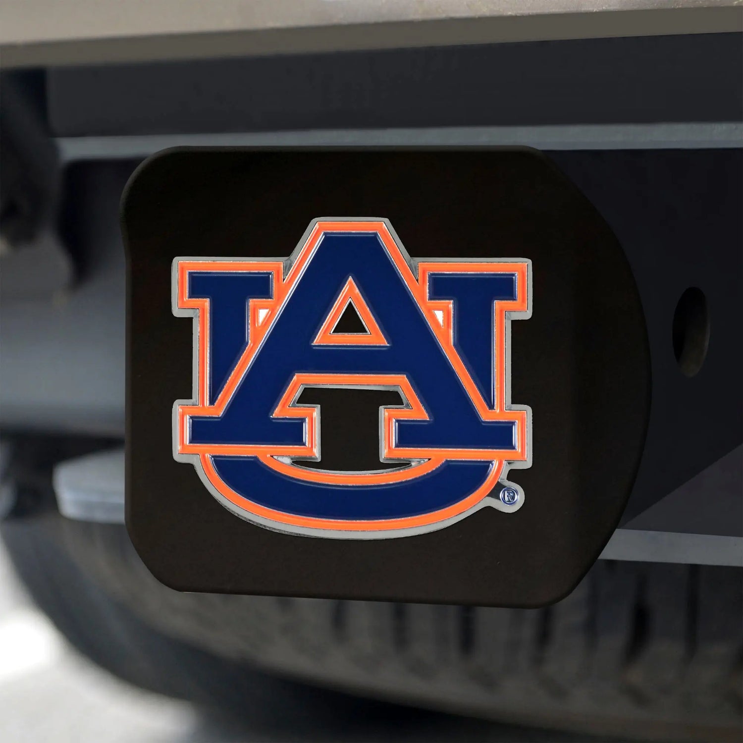 Fanmats Auburn Tigers Color Hitch Cover - Black Fanmats