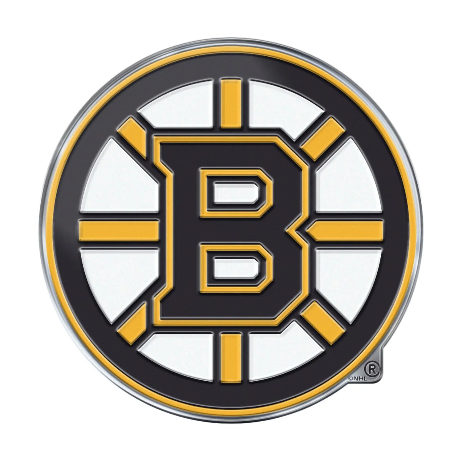 Fanmats Boston Bruins Embossed Color Emblem Fanmats