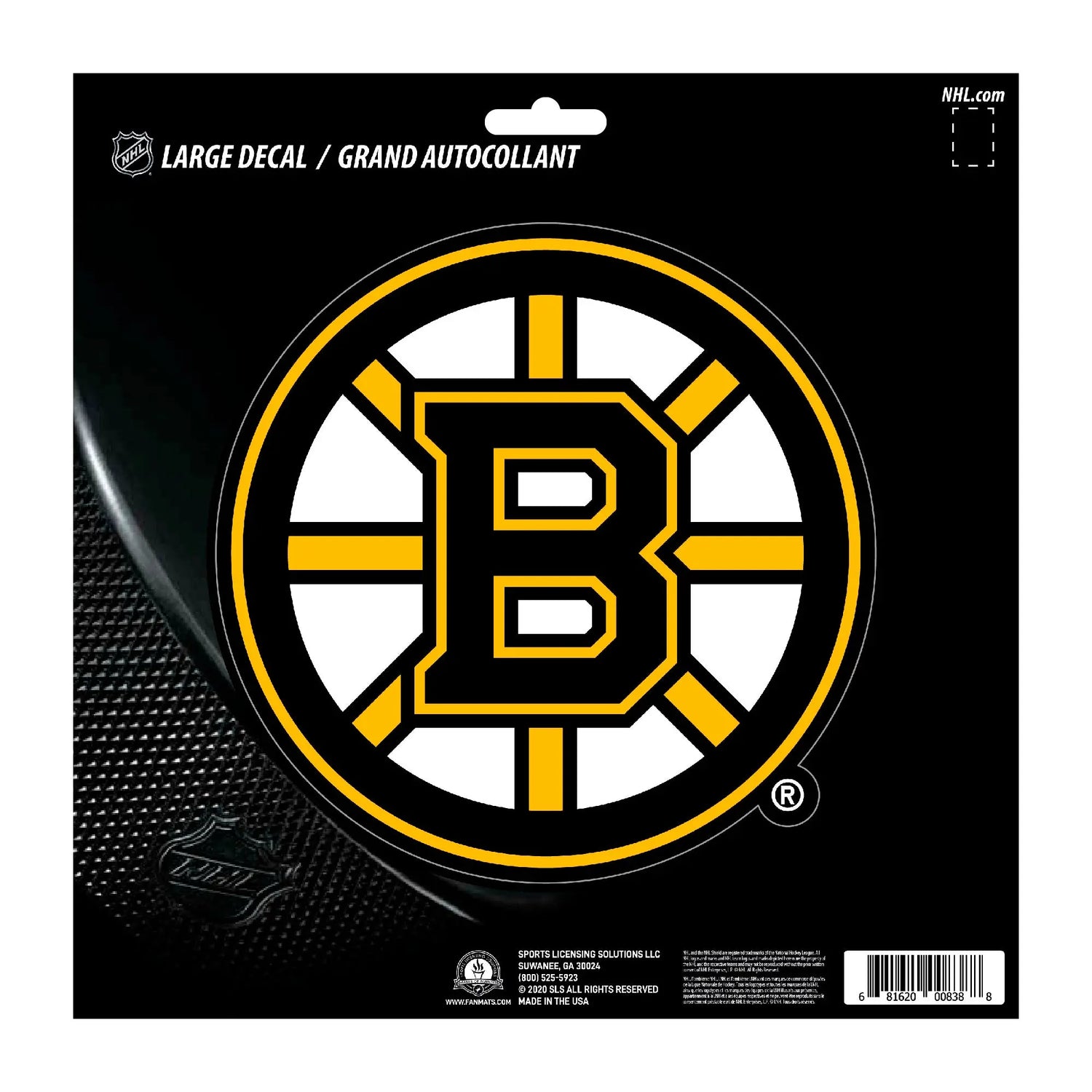 Fanmats Boston Bruins Large Decal Fanmats