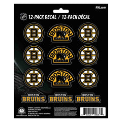 Fanmats Boston Bruins Mini Decal 12pk Fanmats