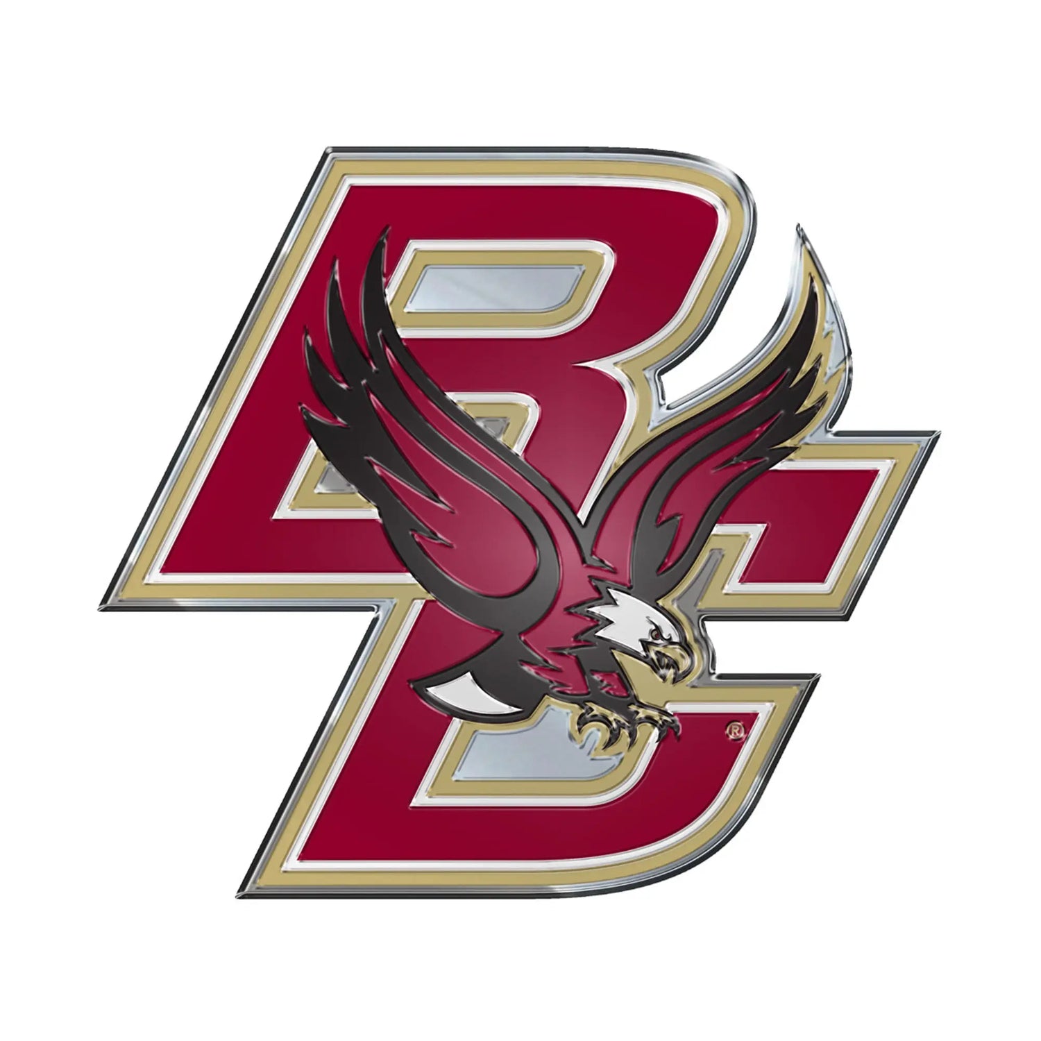 Fanmats Boston College Eagles Embossed Color Emblem Fanmats