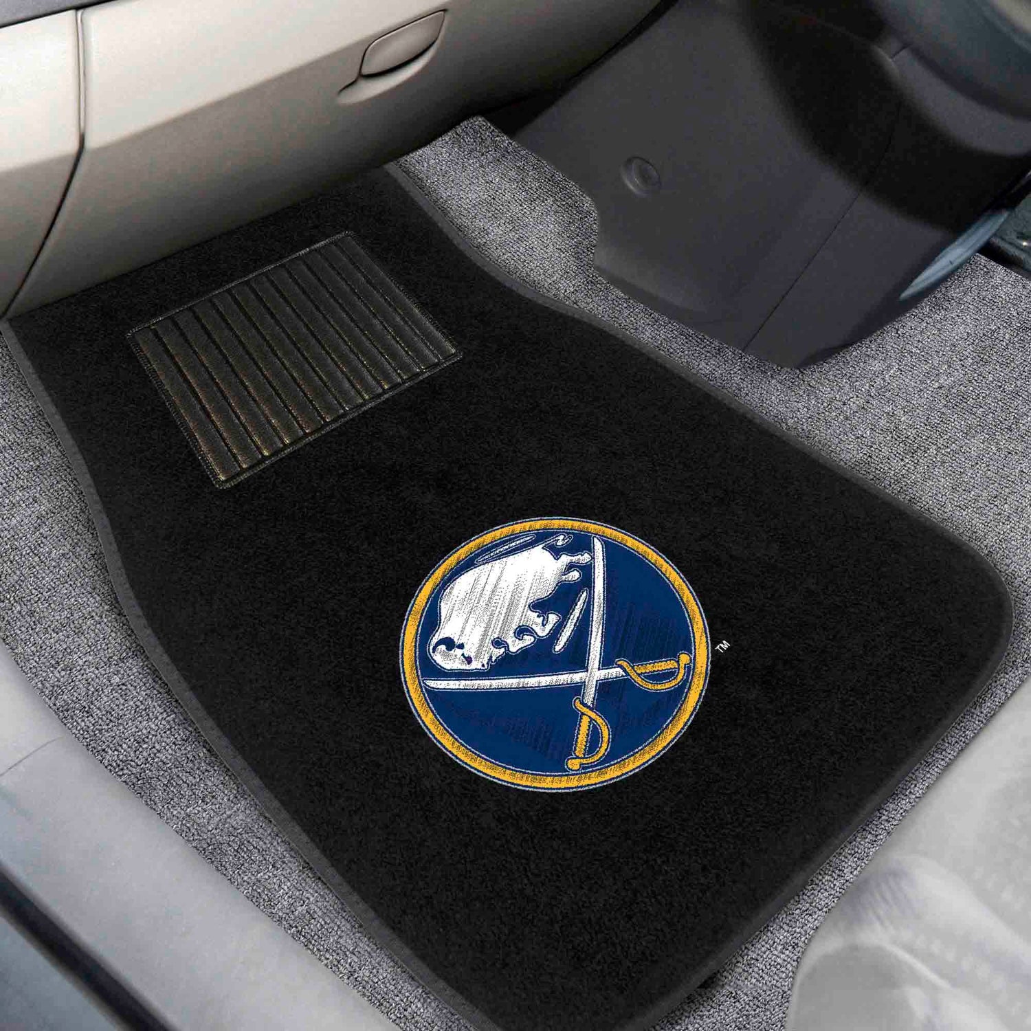 Fanmats Buffalo Sabres Embroidered Car Mat Set - PinkPro Beauty Supply